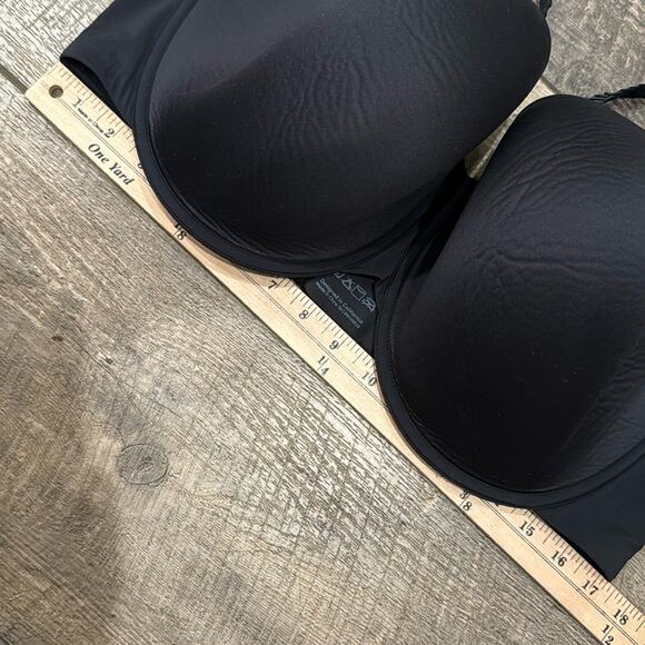 ThirdLove 24/7 Classic T-Shirt Bra Black Size 44F - Picture 7 of 8